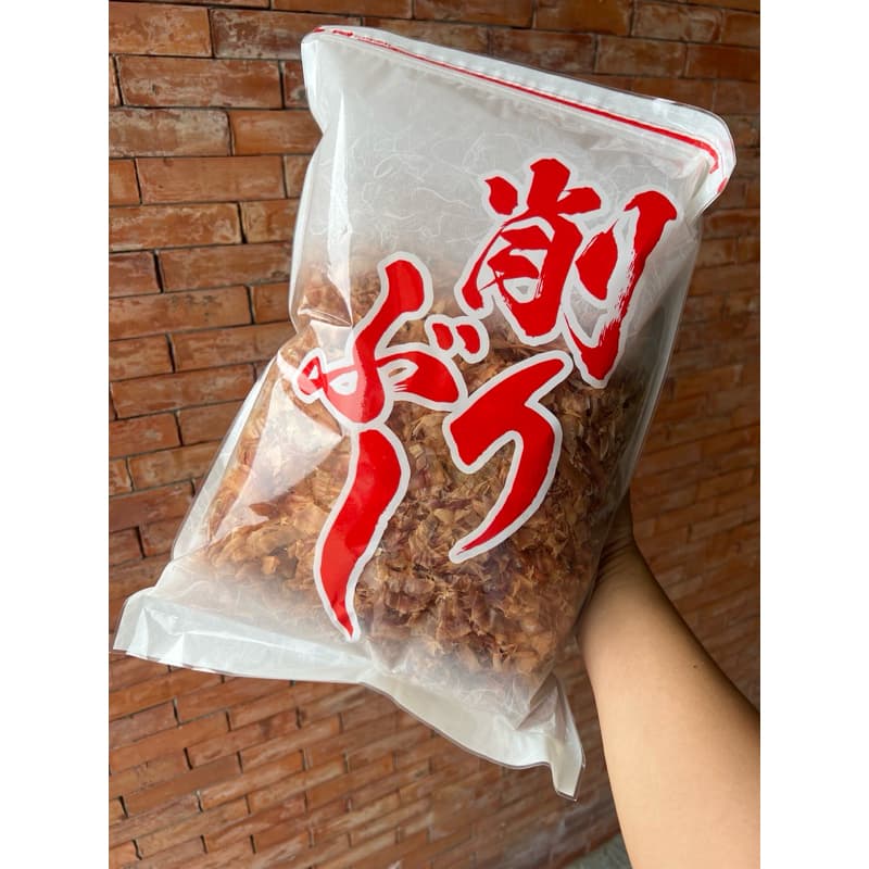 ปลาโอแห้ง ปลาโออบแห้ง ปลาคัตสึโอะ ปลาแห้งโรยหน้าทาโกะยากิ 100% เกรด A ขนาด 500 กรัม รูปที่ 2
