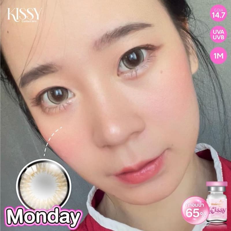 Monday ขนาดตาโต มีค่าสายตา รูปที่ 5