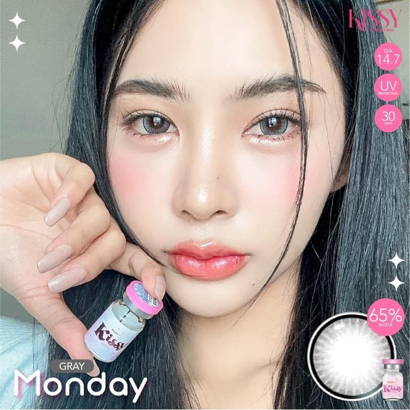 Monday ขนาดตาโต มีค่าสายตา รูปที่ 3