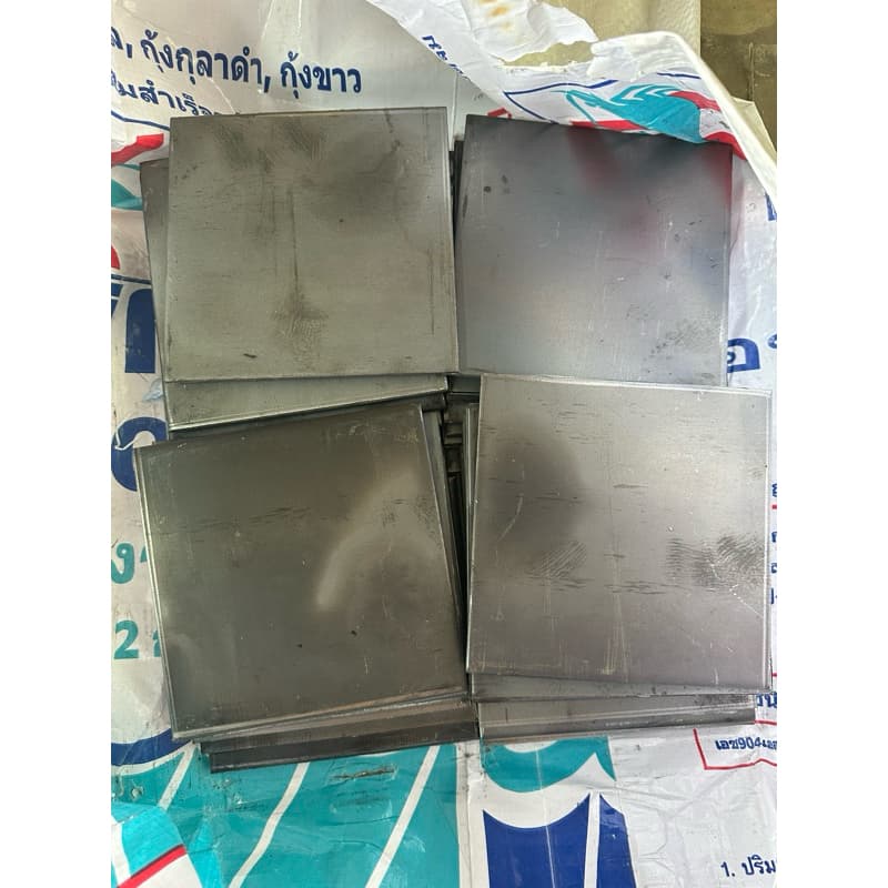 เหล็กเพลท แผ่นเพลท เจาะรู/ไม่เจาะรู 4x4 6x6 8x8 10x10 รูปที่ 3