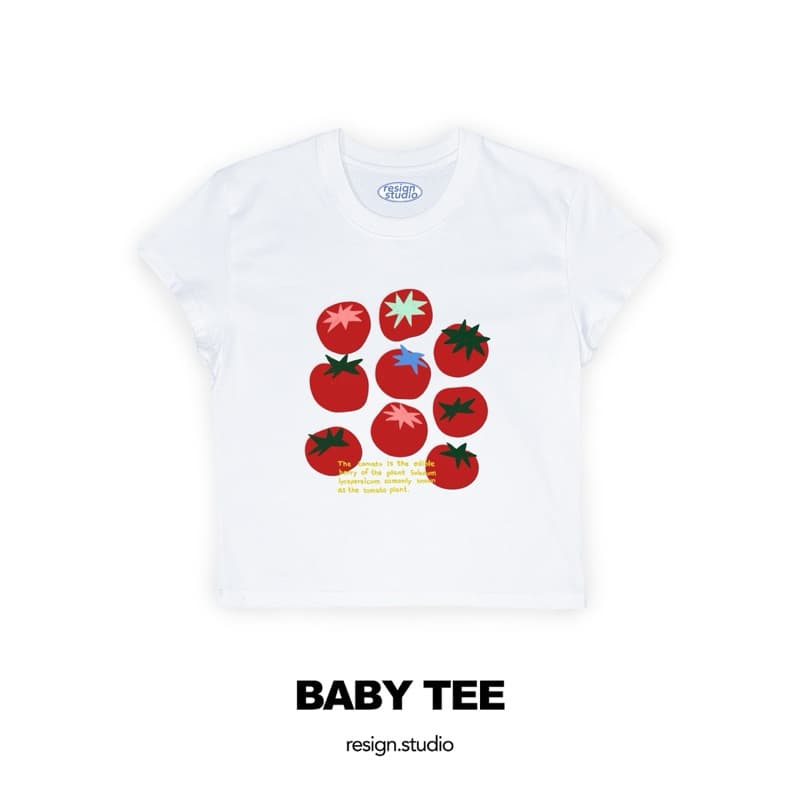 Resign.studio เสื้อ babytee - Tomato Berry รูปที่ 2