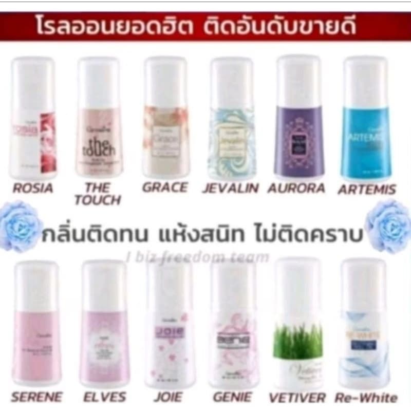 โรลออน กิฟฟารีน โรลออนกลิ่นผู้ชายและกลิ่นผู้หญิง Roll on Giffarine รูปที่ 3