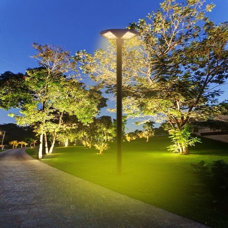 ไฟถนนโซล่าเซลล์ ไฟ UFO สว่างยันเช้า พลังงานแสงอาทิตย์ UFO Solar Light สว่าง360องศา ประกัน 1 ปี รูปที่ 8