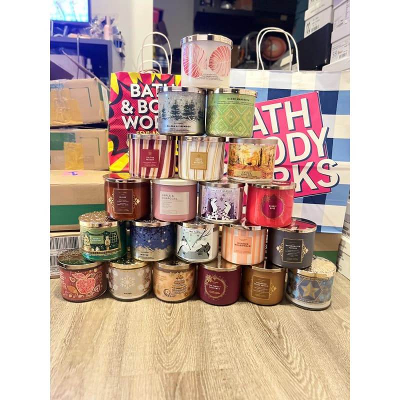 อ่านก่อนสั่งเทียนbath and body works 3wicks Packageเปลี่ยนตามฤดูกาล รูปที่ 2