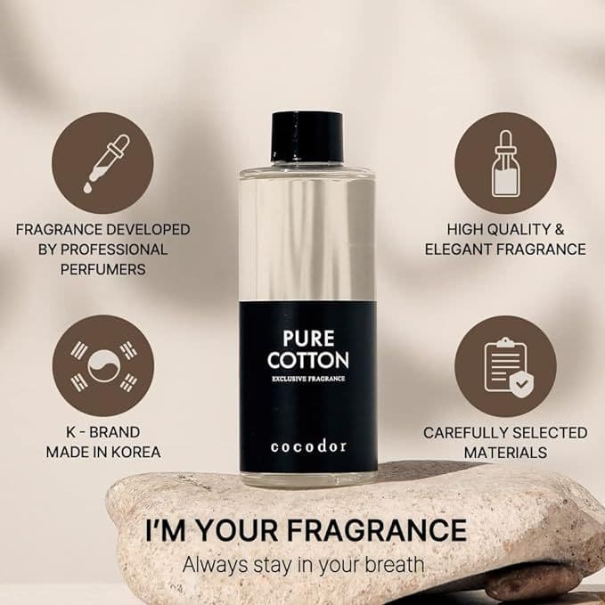 COCODOR DIFFUSER แบบเติม 200 ml ก้านไม้หอม ปรับอากาศ ดิฟฟิวเซอร์ แบรนด์ดังจากเกาหลี รูปที่ 3