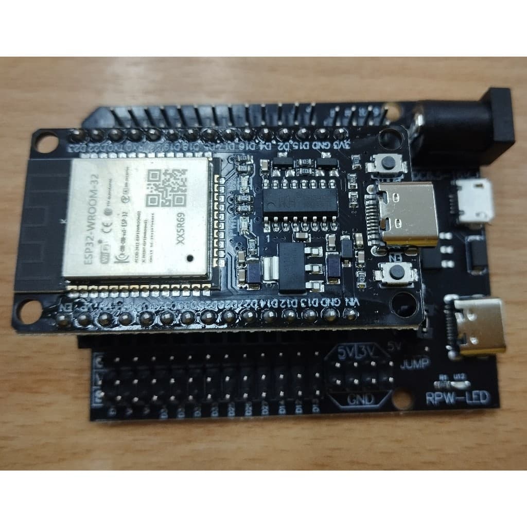 ESP32 ชิป CP2102 รุ่น 30 ขา และ 38 ขา USB, Type-c NodeMCU ESP-WROOM-32 Wi-Fi and Bluetooth รูปที่ 4