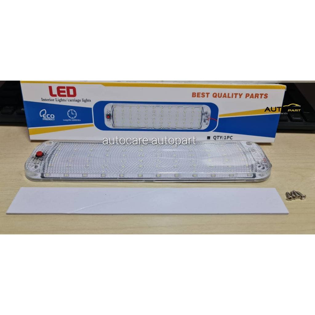 ส่งจากไทยไฟในเก๋ง ไฟเพดาน LED 10W 72 LED | 12V - 80V รูปที่ 4