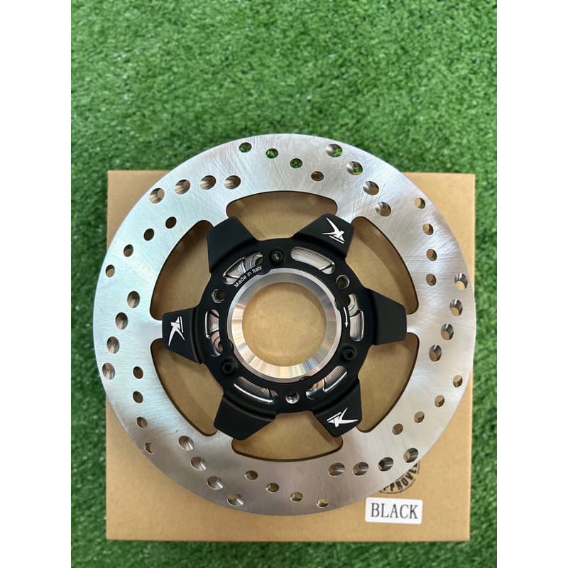 จาน TK รูเฉียง มาพร้อมสเปเซอร์ครบชุดขนาด220mm.สำหรับ WAVE125R /S/I บังลม งานขั้นเทพ รูปที่ 4