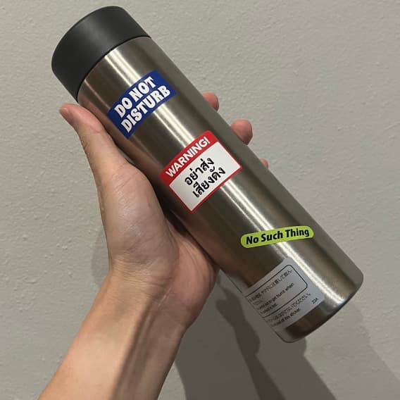 สติกเกอร์ไดคัทกันน้ำ - WTH Vol.1 สำหรับตกแต่ง - Sticker Water Proof รูปที่ 6