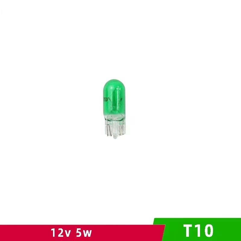 1 หลอด หลอดไส้ ขั้วเสียบ T10 หลอดไฟท้าย หลอดไฟเบรค อย่างดี 5W 12V 1 ไส้ แบบเสียบ มีหลายสีให้เลือก รูปที่ 6
