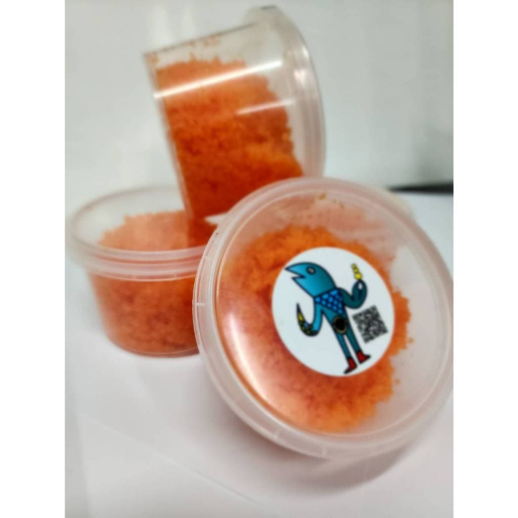 ไข่กุ้งส้มขนาด100และ500G./PACK ไข่กุ้งซูชิ สลัด สะดวก อร่อย สะอาด ปรุงหรือโรยหน้าอาหารได้สารพัดเมนู รูปที่ 2