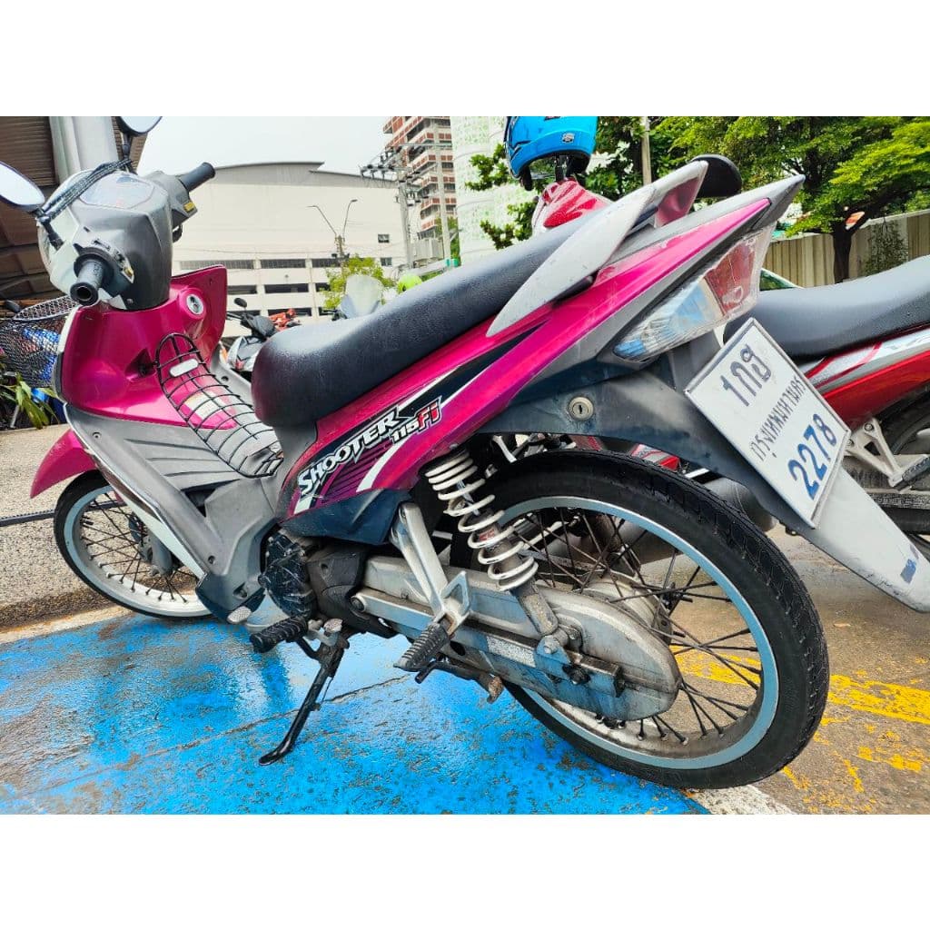 โช๊คหลัง OKD Suzuki /วาฬ/pigparts/125R/125r/125x/ubox/NovaR/บังลม/หัวเถิก/dt100 รูปที่ 9
