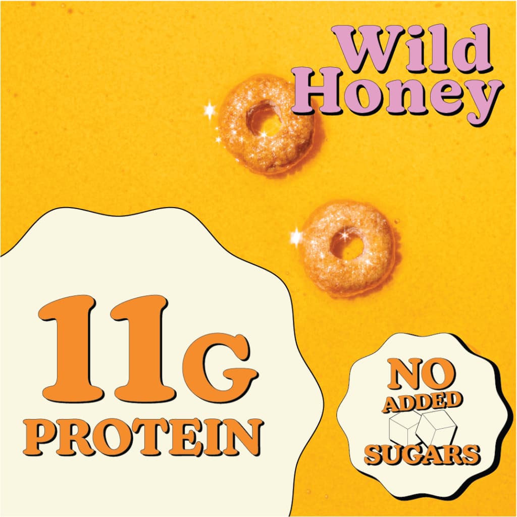 OLY. High Protein Cereal Wild Honey Flavor 210 g ซีเรียลโปรตีนสูง รสน้ำผึ้ง รูปที่ 3