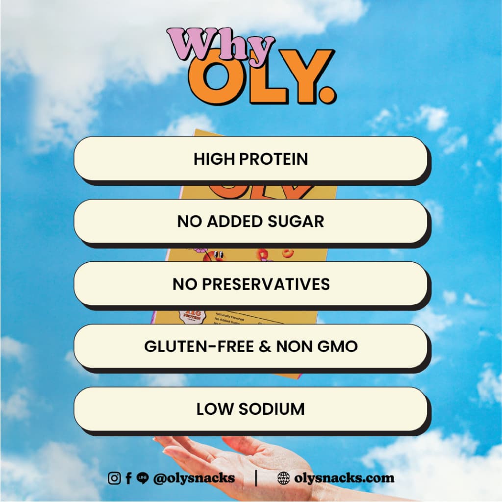 OLY. High Protein Cereal Wild Honey Flavor 210 g ซีเรียลโปรตีนสูง รสน้ำผึ้ง รูปที่ 5