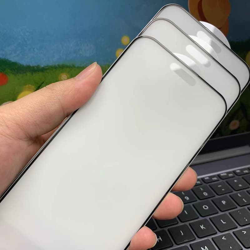 ฟิล์มกระจก iPhone แบบเต็มหน้าจอป้องกันการระเบิด IP16Plus 15 Pro Max|14 Plus|14 Pro/13 Pro/12 pro Max/12 pro/12/11/XR/6P รูปที่ 2