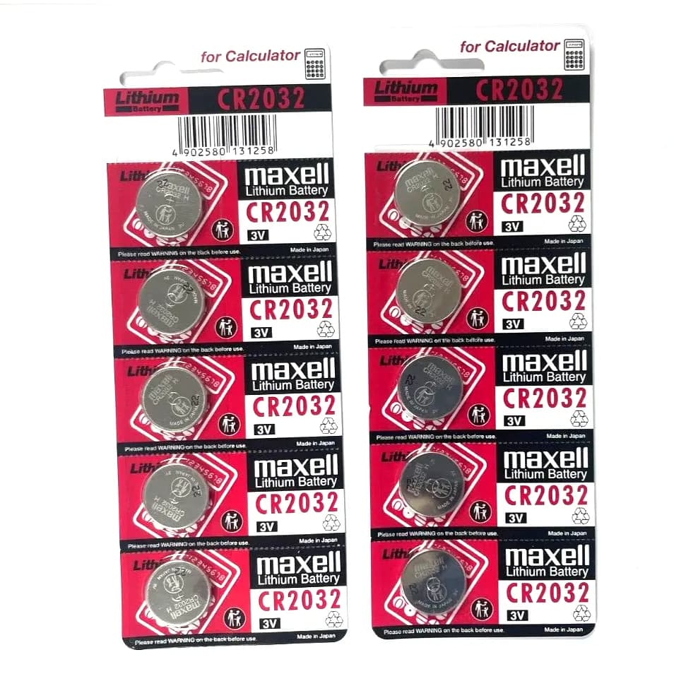 ถ่านกระดุม Maxell แท้100% made in japan cr1220/cr1216/cr1632/cr1620/cr1616/cr2016/cr2032/cr2025/lr41/lr44/lr43 รูปที่ 6
