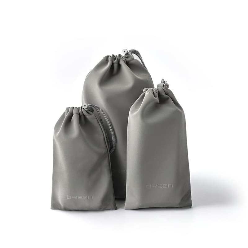 Orsen By Eloop กระเป๋า Pouch BAG E14 ซองกำมพหยี่ เก็บพาเวอร์แบงค์ เล็กกระทัดรัด สินค้า รูปที่ 5