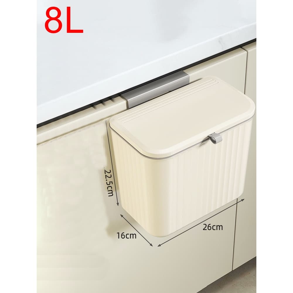 FTD ถังขยะติดผนัง ถังขยะแขวน มีฝาปิด มี2 รุ่น hl 1792 l003 รูปที่ 8