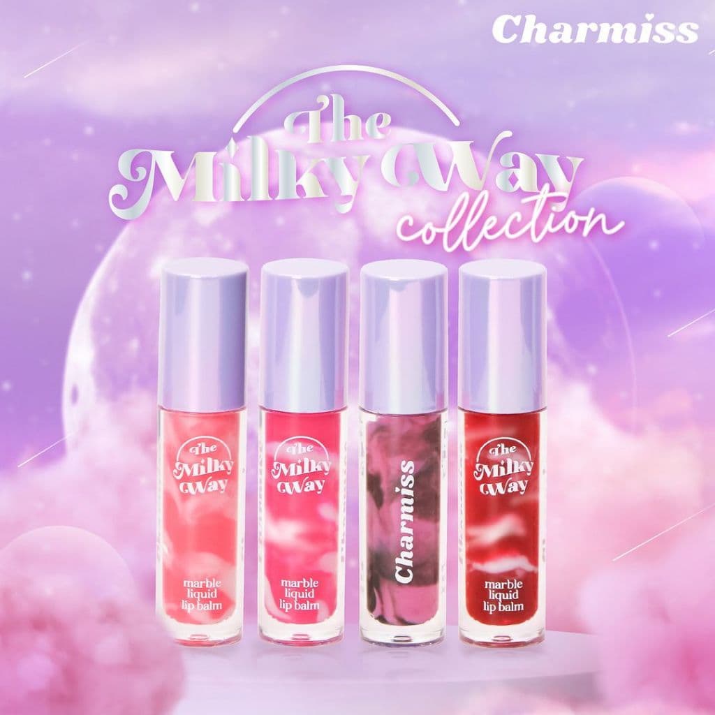 ถูก/แท้/มีไลฟ์ ลิป Charmiss The Milky Way Marble Liquid Lip Balm ลิปบาล์ม บำรุง เปลี่ยนสีตามค่า pH บางเบา ชุ่มชื้น รูปที่ 3