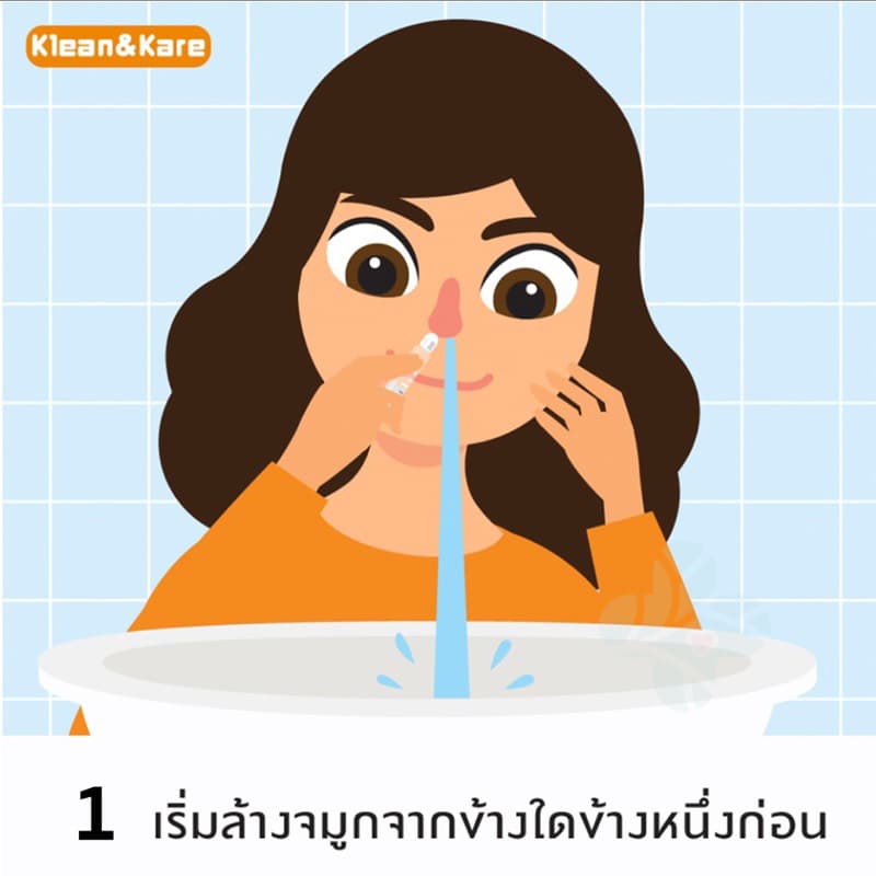น้ำเกลือ Klean&Kare Normal Kare จากร้านยา ขวดดัมเบล 1000 mL รูปที่ 2