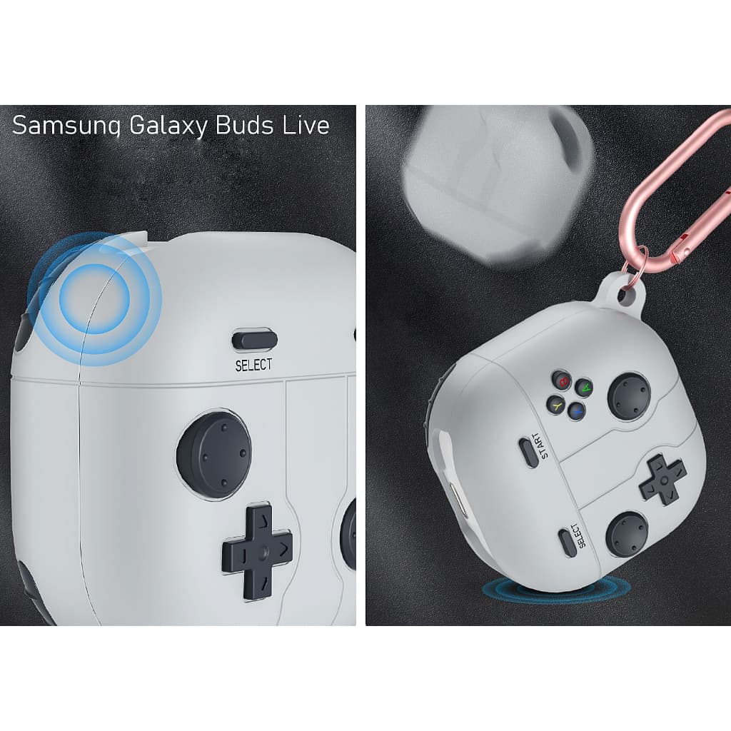 เคส Samsung buds live /pro/2/2pro/FE/Buds Core เคสอ่อน เคสน่ารัก เคสคลาสสิค พร้อมที่คล้อง รูปที่ 5