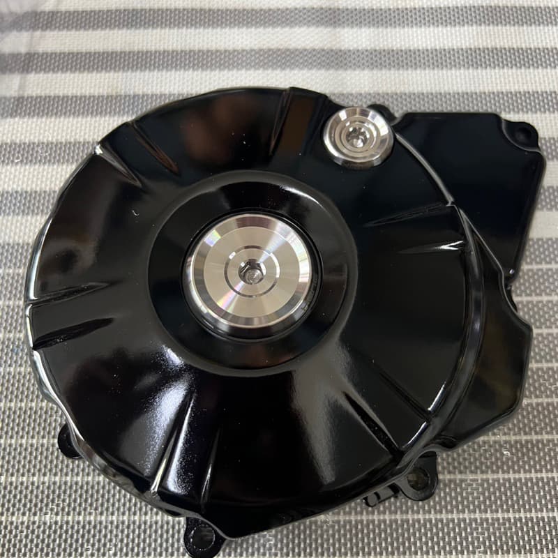 อุดจานไฟ เลส CNC ใส่เวฟ125IRSบังลม หัวเถิก หัวแหลม ปลาวาฬ MSXโซนิคเวฟ100 รูปที่ 3