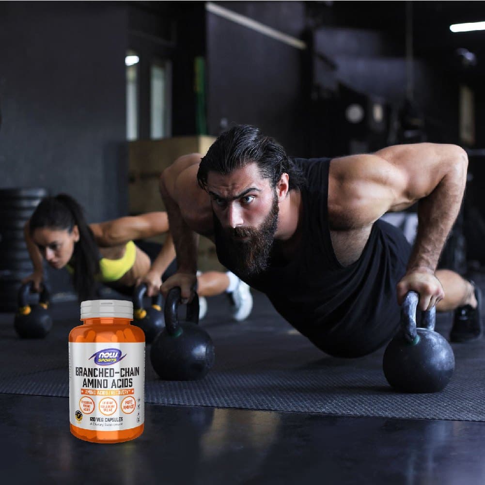 Now Sports BCAA Branched Chain Amino Acids 120 Veg Capsules. นาวสปอร์ต บีซีเอเอ 120 แคปซูล รูปที่ 6