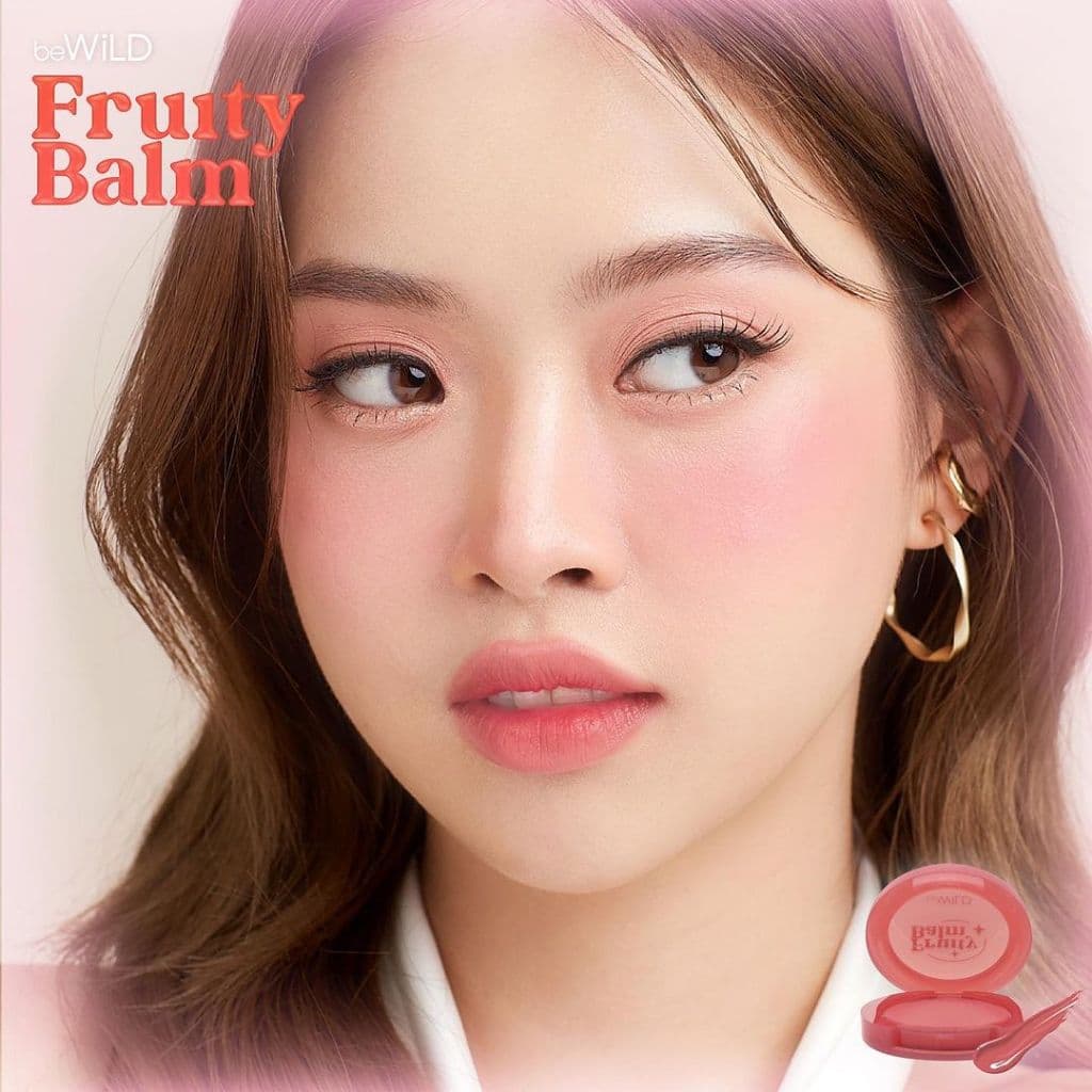 ถูก/แท้/มีไลฟ์ บลัชออน Bewild Fruity Balm บลัชผลไม้ บลัชเนื้อบาล์ม บลัชออนเนื้อครีม ทาแก้ม ปัดแก้ม กันน้ำ ติดทน รูปที่ 9