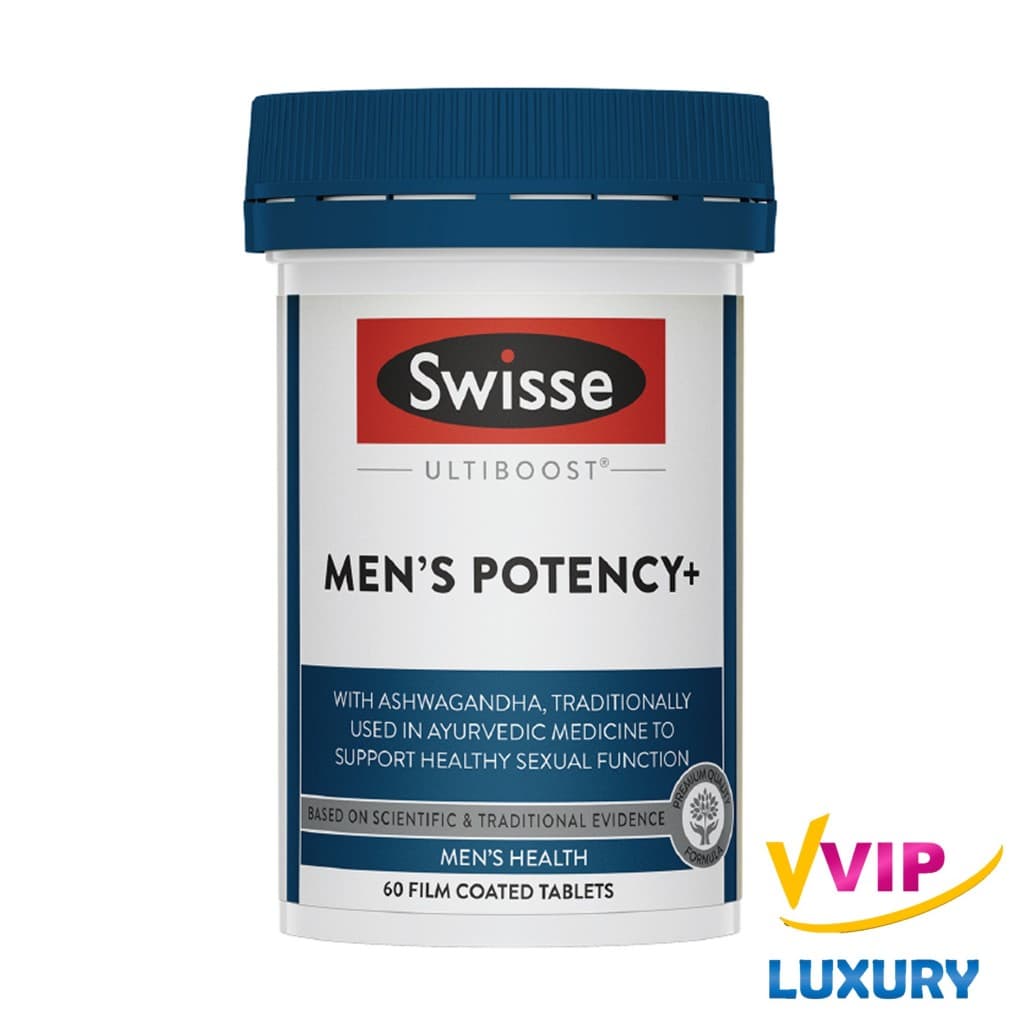 Swisse Ultiboost Men's Potency+ 60 Film Coated Tablets รูปที่ 3