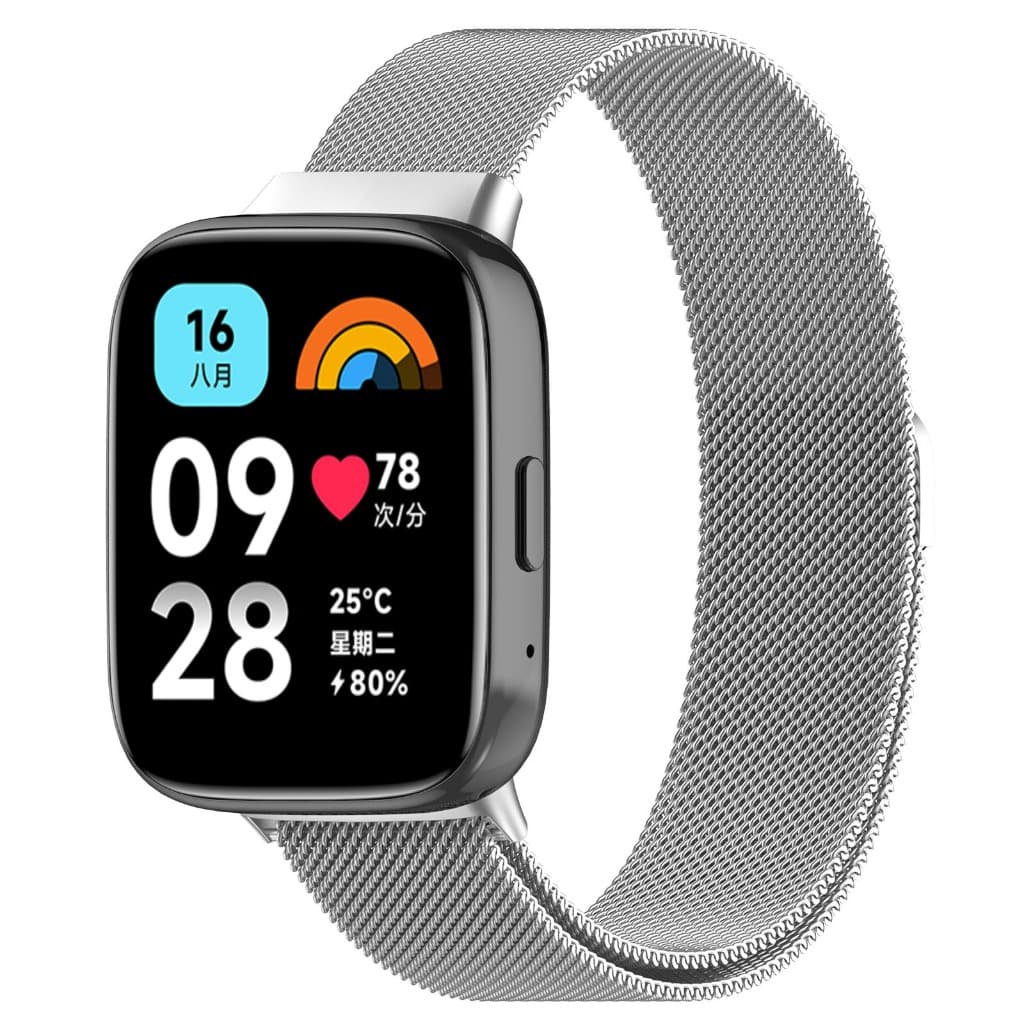 Redmi Watch 3 Active Metal Strap สไตล์มิลานีส สายรัดที่ทันสมัยและประณีต รูปที่ 6