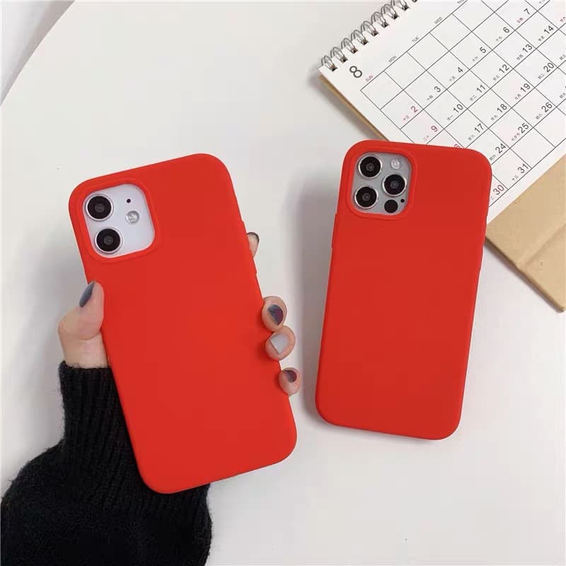 เคสกำมะหยี่ สีม่วงเข้ม สำหรับไอโฟน i15,i6,i6s,i7,i8,SE,​6p,​7p,8p,​X,XR,i11,i12,i13,i14,15,i16,i17pro max,16 plus,17 Air รูปที่ 4