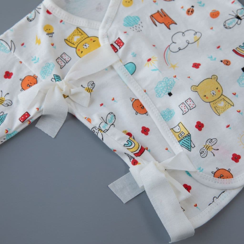 Babyonline O2N6 ชุดเซ็ตเด็กแรกเกิดแบบคละลายพิมพ์ลายการ์ตูนสุดน่ารัก ผ้าฝ้าย นิ่ม แนะนำเด็ก 0-3เดือน รูปที่ 8
