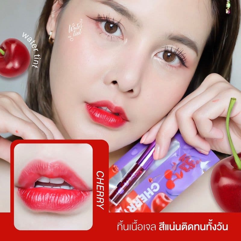 ลิปทิ้นชมนิต้าLips Water Tint Chomnita ทาปาก ทาแก้มได้ รูปที่ 6