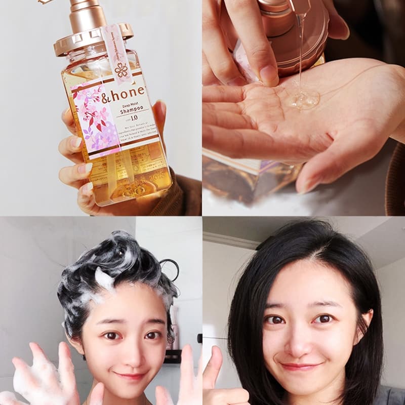 &honey Deep Moist Shampoo Treatment / Melty Moist Repair / Refill แชมพูและทรีทเม้นท์จากน้ำผึ้ง รูปที่ 4