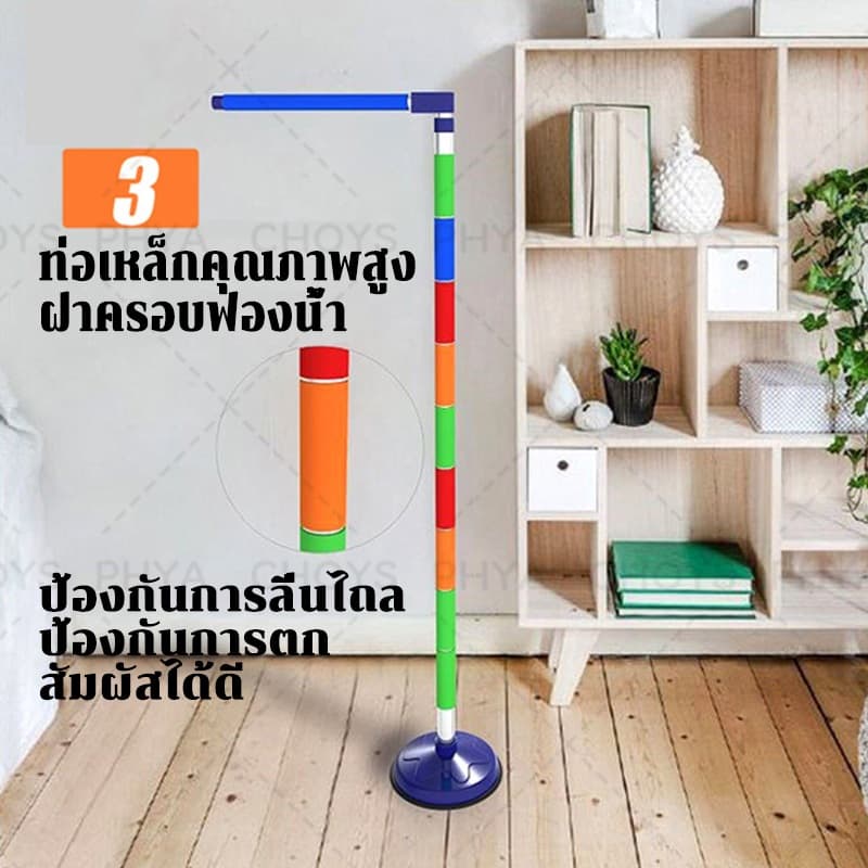 จัดส่งจากประเทศไทยเครื่องมือวัดส่วนสูง ที่วัดส่วนสูงเด็ก เคลื่อนย้ายสะดวก/พับเก็บได้ ช่วงการวัด: 70-190CM รูปที่ 4