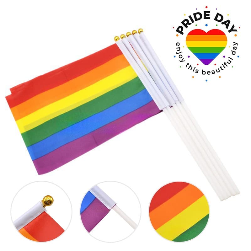 Dreamer ธง หลากหลายทางเพศ LGBT ขนาด lgbt flag ธงสีรุ้ง รูปที่ 5