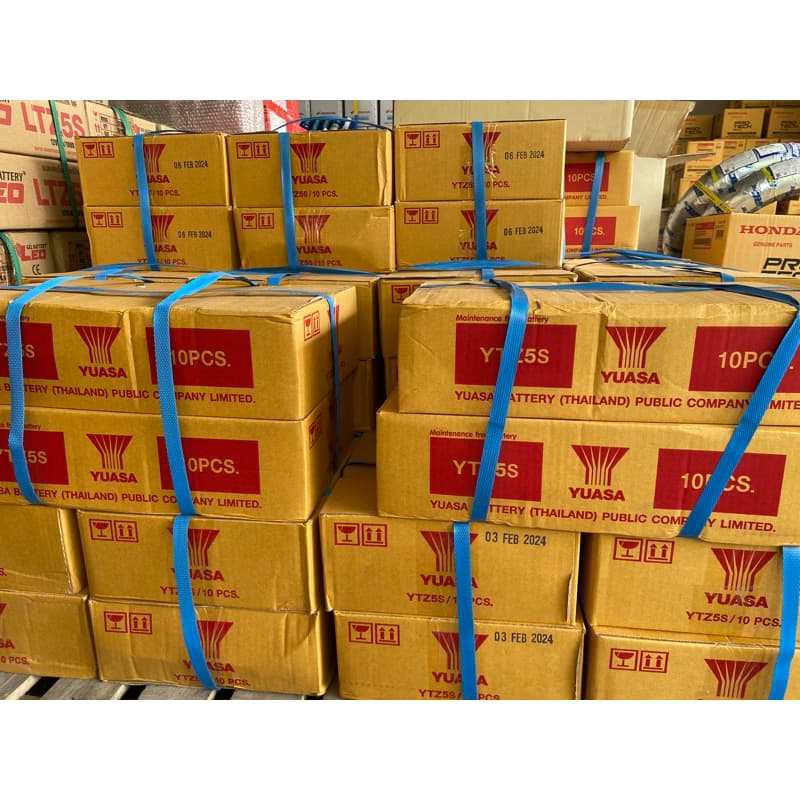 แบตเตอรี่ YUASA YTZ5S สำหรับใส่ Wave 100 110i 125i ทุกรุ่นรถออโต้ที่ใช้แบต 5 แอมป์ได้ทุกรุ่น รูปที่ 3