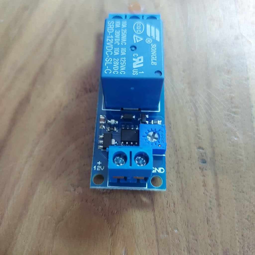 วงจรหน่วงเวลา 12v delay time 1 - 10วินาที หน่วงเวลาเปิดเครื่อง ป้องกันลำโพง รูปที่ 5