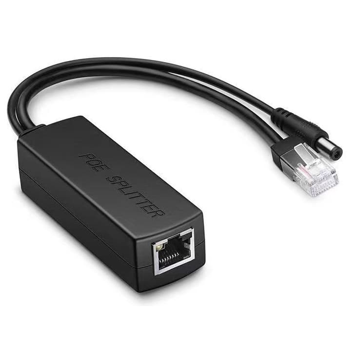 ตัวแยก POE 48v to 12v1A2A + LAN 10/100Mbps สำหรับใช้ร่วมกับ POE-B1210 Switch รูปที่ 2