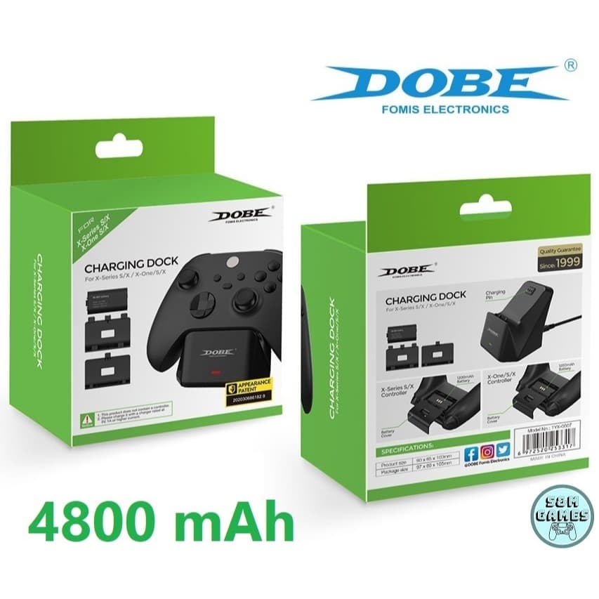 แท่นชาร์จจอย ที่ชาร์จจอย แท่นชาร์จ แบต Xbox Series X XboxOne DOBE Charging Dock ถ่านจอย XBOX X Series One TYX0607 รูปที่ 1