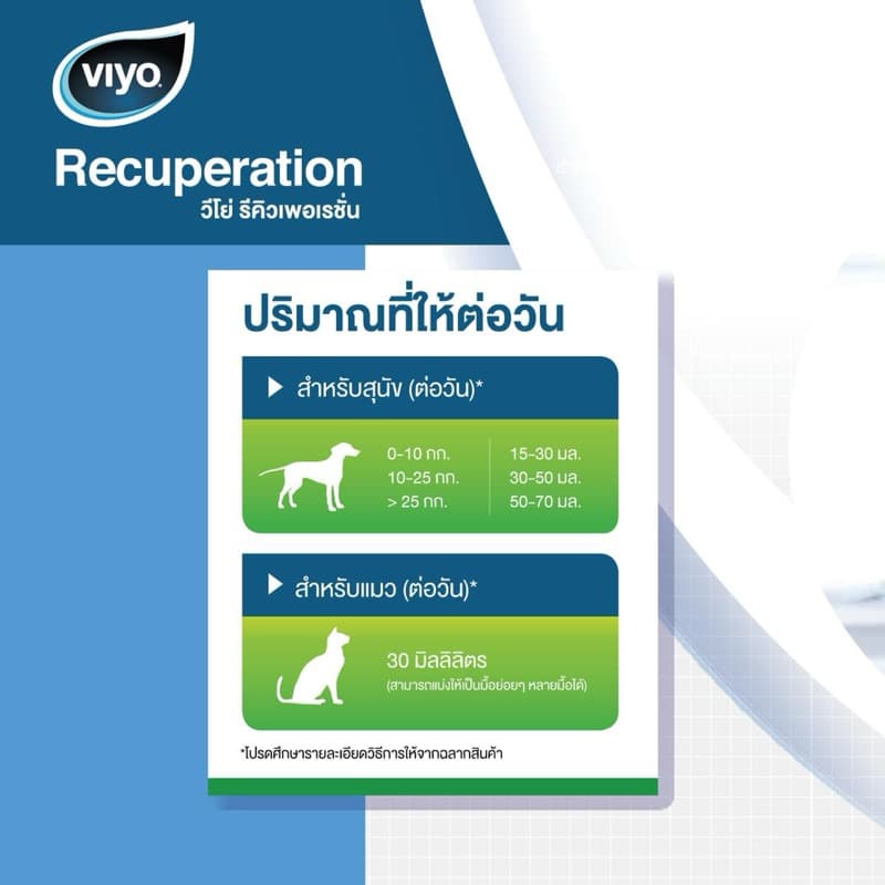 Viyo Recuperation 150 ml. อาหารเสริมสูตรน้ำ ความน่าทานสูง ไม่อยากอาหาร หรืออยากอาหารลดลง รูปที่ 6