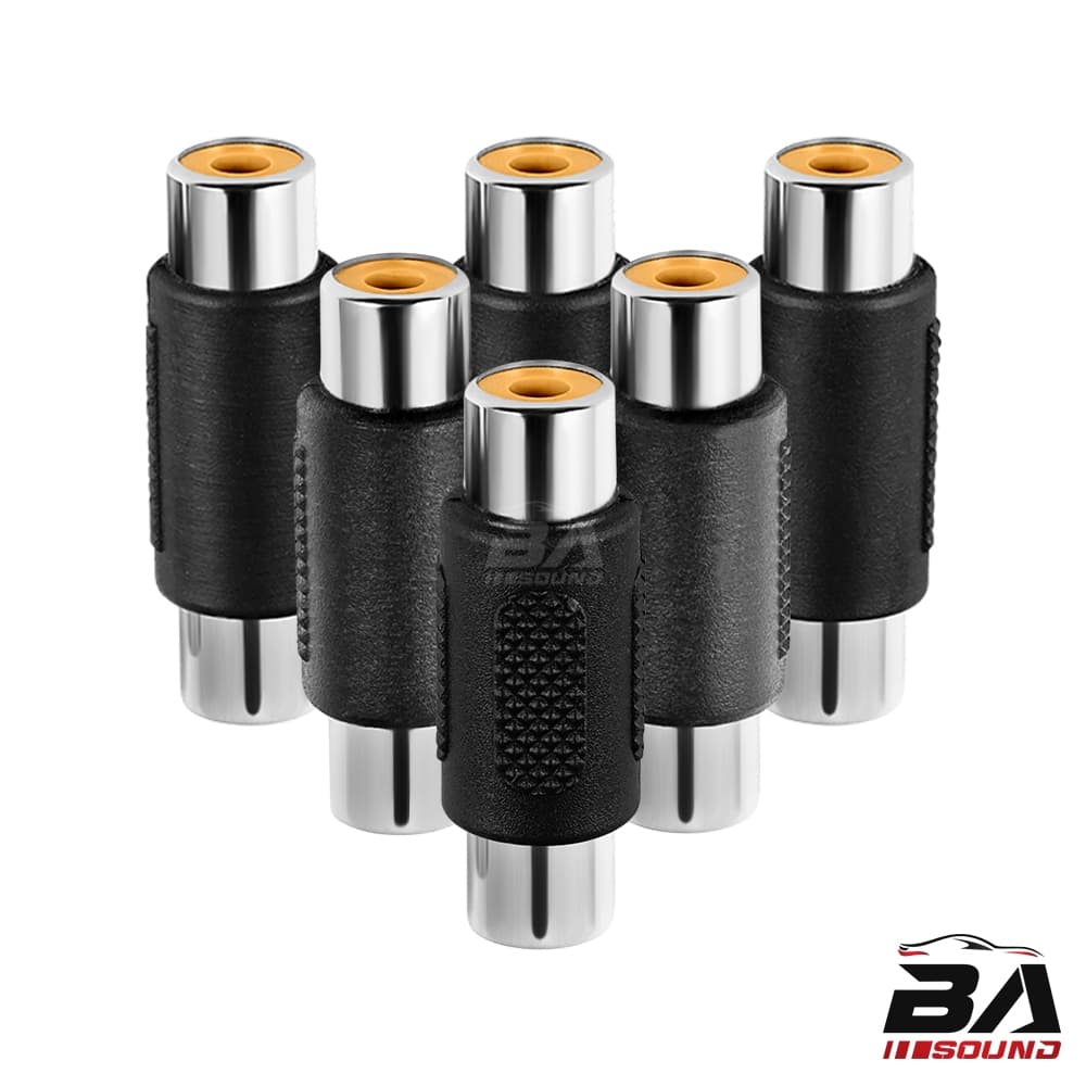 BA SOUND RCA TO RCA หัวแปลง RCA ตัวเมีย มี 3รุ่น RCA R1T1/R2T2/R3T3 อะแดปเตอร์ RCA ตัวเมีย หัว-ท้าย ตัวต่อสายสัญญาณเสียง รูปที่ 8