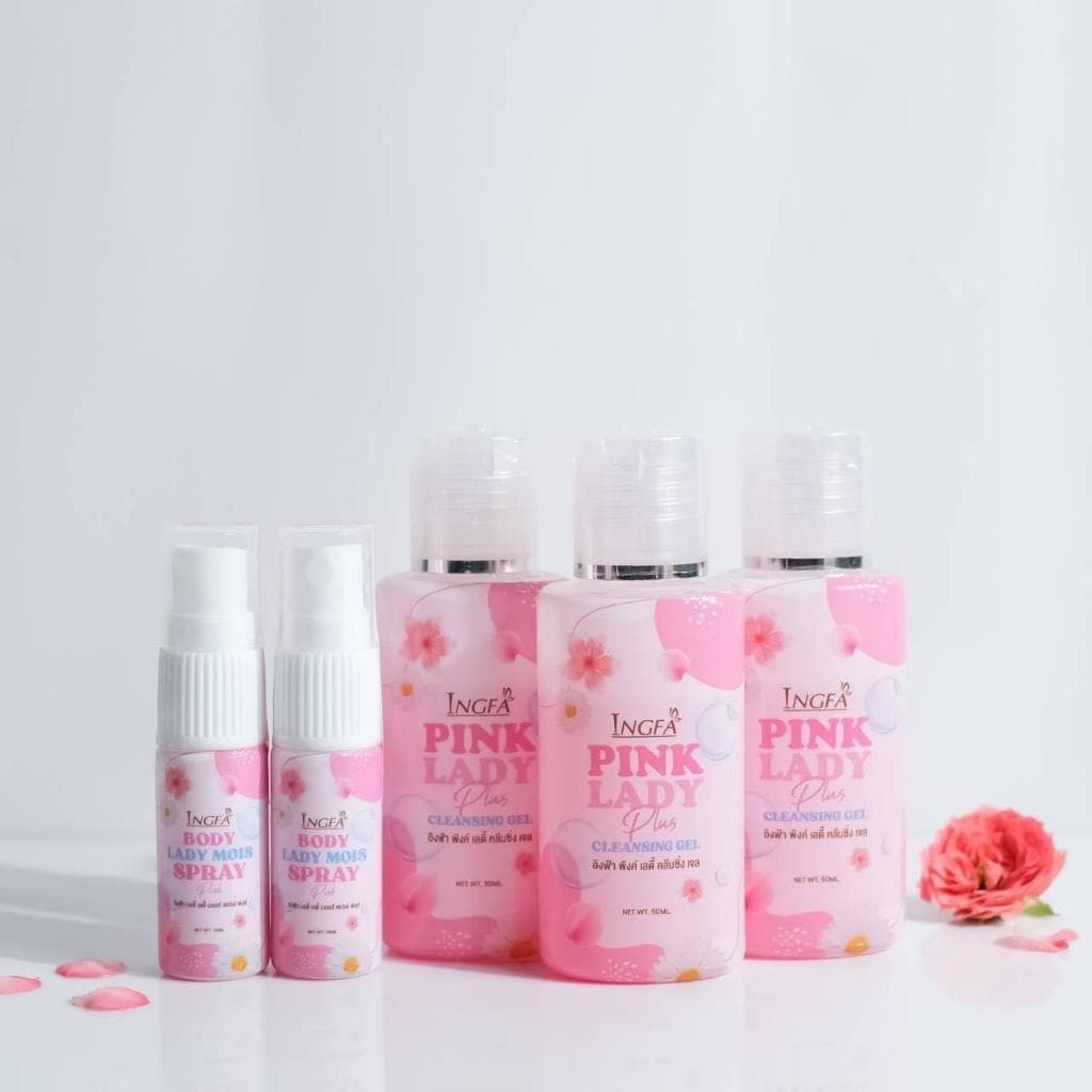 อิงฟ้าพิงค์เลดี้ คลีนซิ่ง เจล INGFA PINK LADY CLEANSING GEL น้ำยาอนามัยเพื่อจุดซ่อนเร้น 50ml. รูปที่ 4