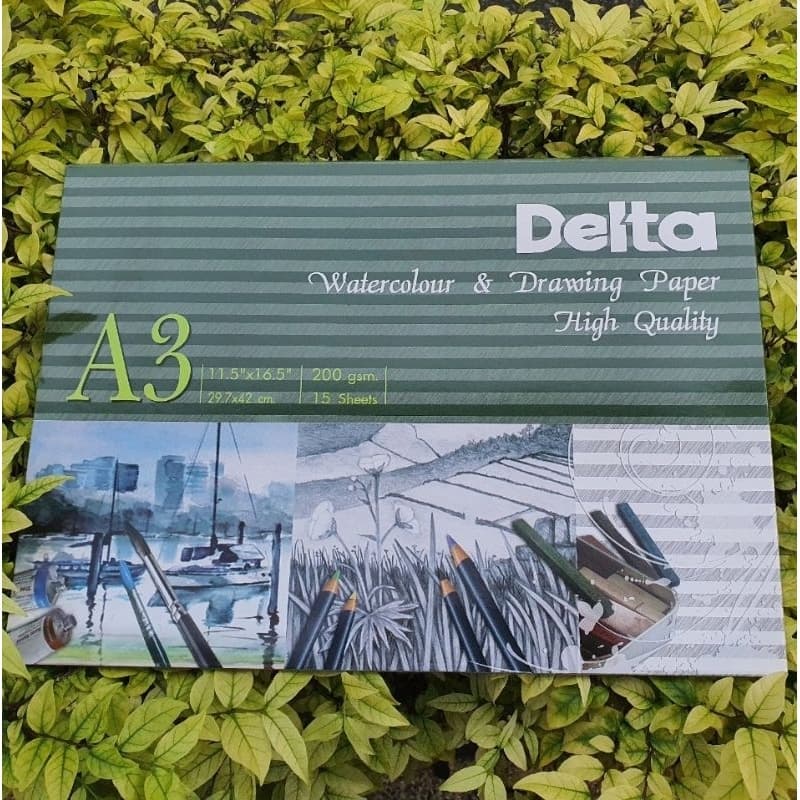 กระดาษ 100ปอนด์เดลต้า ขนาดมาตราฐาน A3 , A2 รูปที่ 1