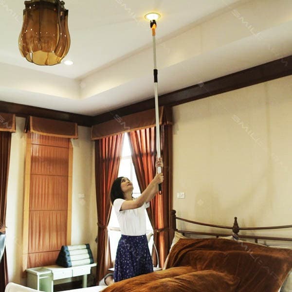 SmileArm® จับหลอดไฟ กลไกวงแหวนปรับระดับ เปลี่ยนหลอดไฟดาวไลท์ รูปที่ 7