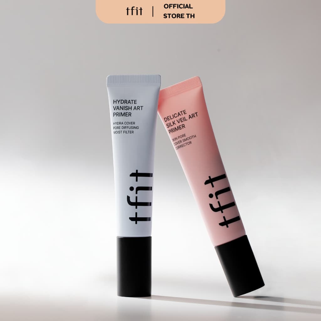 TFIT Delicate Silk Veil Art Primer 30ml ทีฟิท เดลลิเคท ซิลค์ เวล อาร์ต ไพรเมอร์ รูปที่ 2