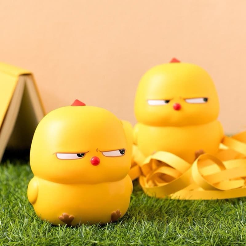 สกุชชี่ยามะนก ไก่เหลือง Warbie Yama & Phebie plushyสกุชชี่วาร์บี้ยามะนกสีเหลืองจอมกวน รูปที่ 1