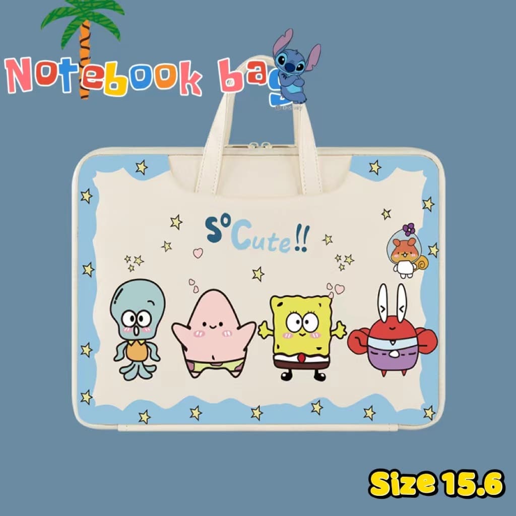New 15.6 นิ้ว กระเป๋าใส่โน๊ตบุ๊ค กระเป๋าแล็ปท็อปกันกระแทก และกันน้ำ รูปที่ 7