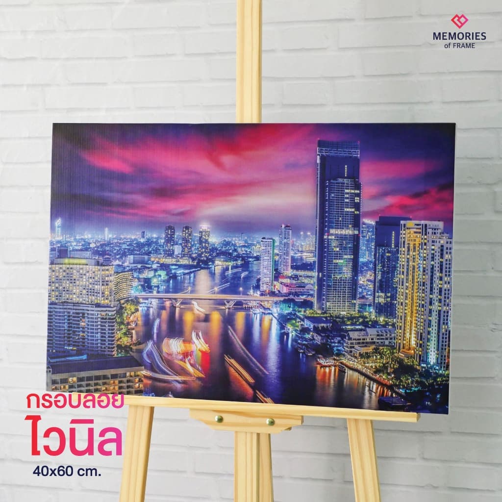 กรอบลอยไวนิล ขนาด 30x45, 40x60, 50x75, 60x80 ซม. ของขวัญแบบนี้ มีชิ้นเดียวในโลก ส่งเร็วใน 2 วัน รูปที่ 3