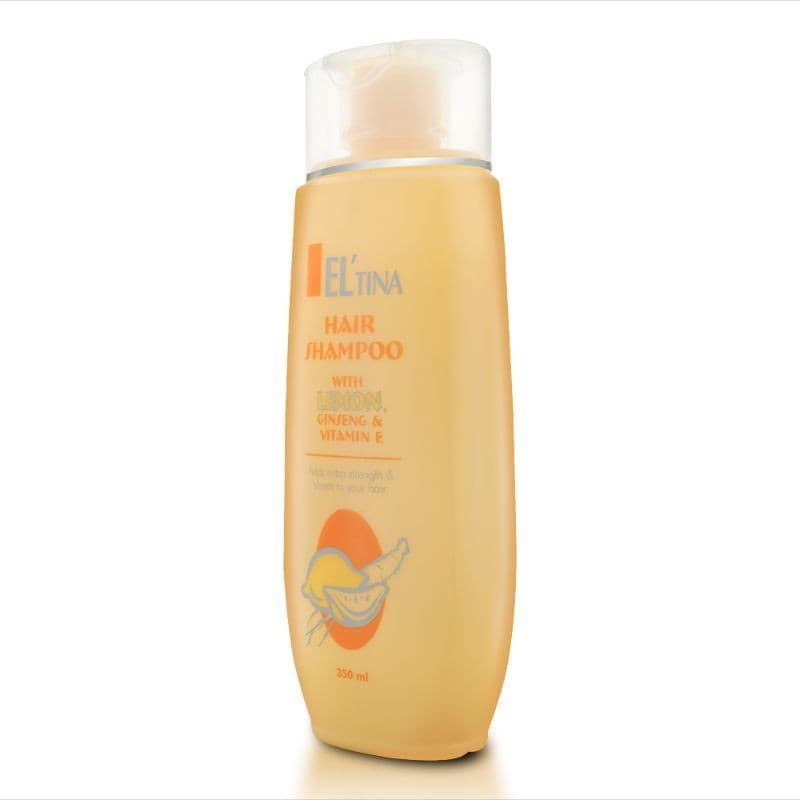 แชมพูสระผม สูตร lemon, ginseng+ vitaminE 350ml รูปที่ 5